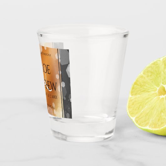 Elegant 7e 22e 49e Copper Wedding Jubileum Shot Glas (Rechts)