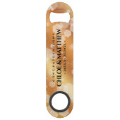 Elegant 7e 22e Copper Wedding Jubileum Speed Flessenopener (Voorkant)