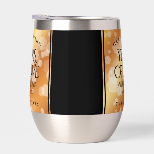 Elegant 7th Copper Wedding Jubileum (Rechts)