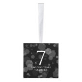 Elegant 7th Copper Wedding Jubileum Celebration Decoratie (Rechts)