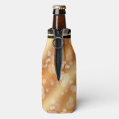 Elegant 7th Copper Wedding Jubileum Celebration Flesjeskoeler (Fles Achterkant)