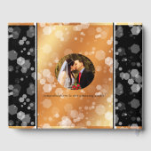 Elegant 7th Copper Wedding Jubileum Celebration Gastenboek (Achterkant)