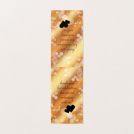 Elegant 7th Copper Wedding Jubileum Celebration Kaart (Binnenkant ongevouwen)