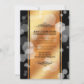 Elegant 7th Copper Wedding Jubileum Celebration Kaart (Achterkant)