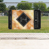 Elegant 7th Copper Wedding Jubileum Celebration Spandoek (Insitu)