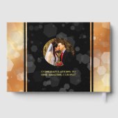 Elegant 7th Copper Wedding Jubileum Gastenboek (Achterkant)