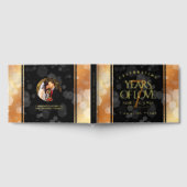 Elegant 7th Copper Wedding Jubileum Gastenboek (Volledig)