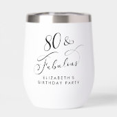 Elegant 80th Birthday Party (Achterkant)