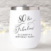 Elegant 80th Birthday Party