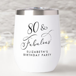 Elegant 80th Birthday Party