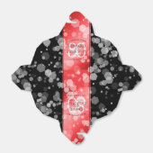 Elegant 80th Ruby Wedding Jubileum Bedankdoosjes (Uitgevouwen)