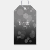 Elegant 80th Ruby Wedding Jubileum Celebration Cadeaulabel (Achterkant)