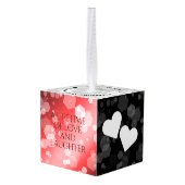 Elegant 80th Ruby Wedding Jubileum Celebration Decoratie (Achter hoekig)