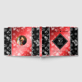 Elegant 80th Ruby Wedding Jubileum Celebration Gastenboek (Volledig)