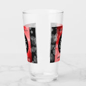 Elegant 80th Ruby Wedding Jubileum Celebration Glas (Links)