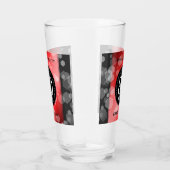 Elegant 80th Ruby Wedding Jubileum Celebration Glas (Rechts)