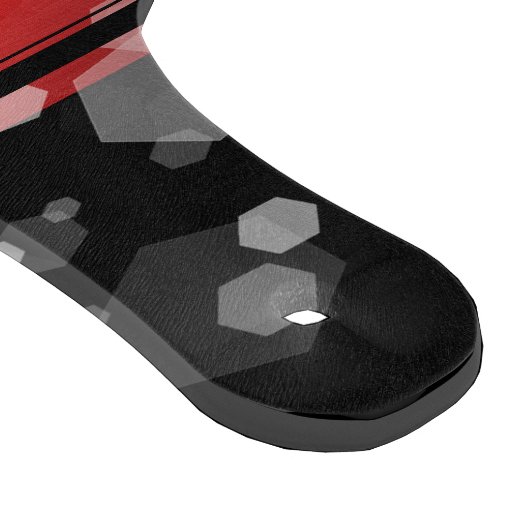 Elegant 80th Ruby Wedding Jubileum Celebration Snijplank (Hoek)