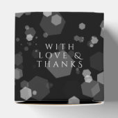 Elegant 8e Jubileum uit de Bronze Wedding Bedankdoosjes (Bovenkant)