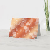 Elegant 8e Jubileum uit de Bronze Wedding Bedankkaart (Achterkant)