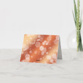 Elegant 8e Jubileum uit de Bronze Wedding Bedankkaart (Achterkant)