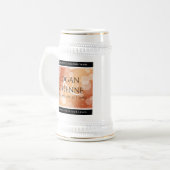 Elegant 8e Jubileum uit de Bronze Wedding Bierpul (Voorkant links)