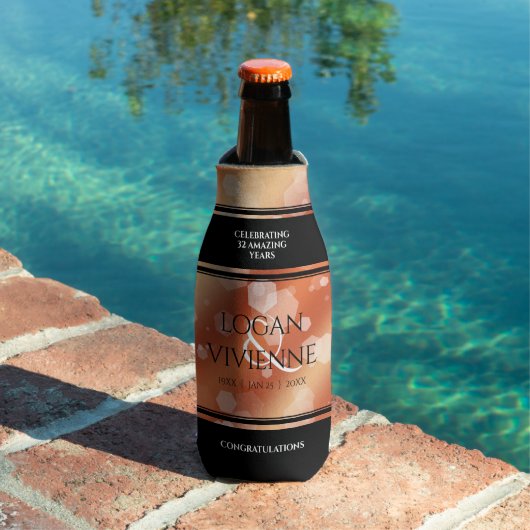 Elegant 8e Jubileum uit de Bronze Wedding Flesjeskoeler (Insitu Zwembad)