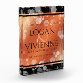 Elegant 8e Jubileum uit de Bronze Wedding Fotoblokken (Links)