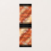 Elegant 8e Jubileum uit de Bronze Wedding Kaart (Buitenkant ongevouwen)