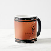 Elegant 8e Jubileum uit de Bronze Wedding Magische Mok (Voorkant rechts)