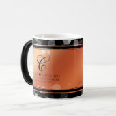 Elegant 8e Jubileum uit de Bronze Wedding Magische Mok (Voorkant links)