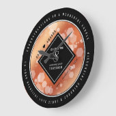 Elegant 8th Bronze Wedding Jubileum Celebration Grote Klok (Hoek)