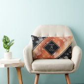 Elegant 8th Bronze Wedding Jubileum Celebration Kussen (Stoel)