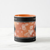 Elegant 8th Bronze Wedding Jubileum Celebration Mok (Midden)