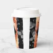 Elegant 8th Bronze Wedding Jubileum Celebration Papieren Bekers (Links)