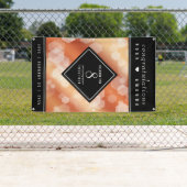 Elegant 8th Bronze Wedding Jubileum Celebration Spandoek (Insitu)