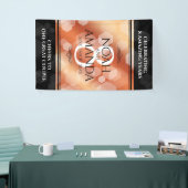 Elegant 8th Bronze Wedding Jubileum Celebration Spandoek (Beurs)
