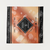 Elegant 8th Bronze Wedding Jubileum Wandkleed (Voorkant (horizontaal))