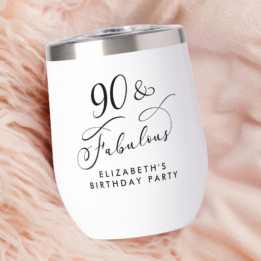 Elegant 90th Birthday Party