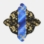 Elegant 9th Lapis Lazuli Wedding Jubileum Bedankdoosjes (Uitgevouwen)