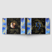 Elegant 9th Lapis Lazuli Wedding Jubileum Gastenboek (Volledig)