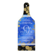 Elegant 9th Lapis Lazuli Wedding Jubileum Snijplank (Voorkant)