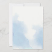 Elegant A Boy Is Brewing Tea Party Baby shower Kaart (Achterkant)