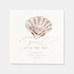 Elegant A Little Pearl is onderweg naar het Baby s Servet