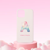 Elegant 'A' Monogram - telefoonhoesje Case-Mate iPhone Case