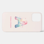 Elegant 'A' Monogram - telefoonhoesje Case-Mate iPhone Case (Achterkant (horizontaal))