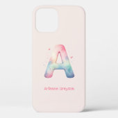 Elegant 'A' Monogram - telefoonhoesje Case-Mate iPhone Case (Achterkant)