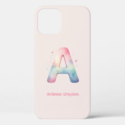 Elegant 'A' Monogram - telefoonhoesje Case-Mate iPhone Case (Achterkant)