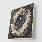 Elegant aandenken voor het eerste Jubileum Vierkante Klok (Hoek)