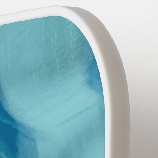 Elegant, aangepast avy Blue Pattern Pickleball Paddle (Links Detail)