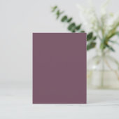 Elegant aangepast Briefkaart – minimalistisch desi (Staand voorkant)